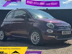 Red Used 2016 Fiat 500 Lounge Hatchback | £5,995 (Fair price)