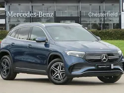 Blue Used 2022 Mercedes EQA350 AMG line SUV | £23,750 (Fair price)