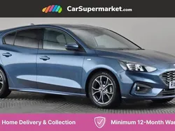 Blue Used 2020 Ford Focus ST-Line Hatchback | £15,847 (Fair price)