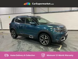 Blue Used 2021 Citroën C5 Aircross Shine SUV | £14,697 (Fair price)