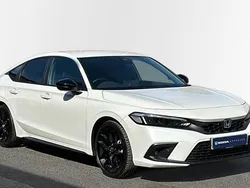 Premium paint platinum white Used 2025 Honda Civic Sport Hatchback | £30,451 (Super price)