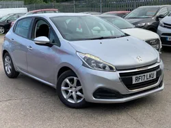Silver Used 2017 Peugeot 208 Active Hatchback | £2,495 (Good price)