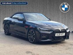 Black Used 2021 BMW 430 Cabriolet M Sport Cabriolet | £29,499