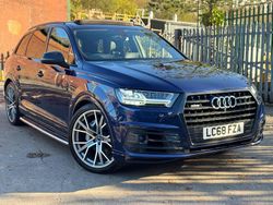 Blue Used 2019 Audi Q7 Advanced SUV | £33,995 (Good price)