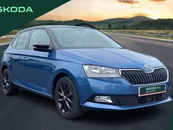 Blue Used 2020 Skoda Fabia Colour Edition Hatchback | £9,495 (Fair price)