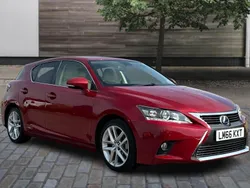 Red Used 2016 Lexus CT200h Luxury Line Hatchback | £14,990 (A bit pricey)