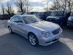 Silver Used 2006 Mercedes CLK220 Avantgarde Coupe | £2,995