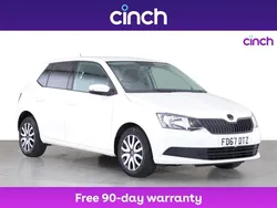 White Used 2017 Skoda Fabia Hatchback | £7,299 (Fair price)