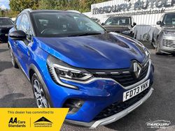 Blue/black Used 2024 Renault Captur Techno SUV | £12,995