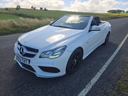 White Used 2013 Mercedes E250 AMG Cabriolet | £7,350 (A bit pricey)