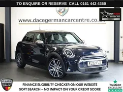 Blue/black Used 2022 Mini Cooper Exclusive Hatchback | £15,450 (A bit pricey)