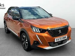 Orange Used 2021 Peugeot 2008 GT SUV | £12,895 (Fair price)