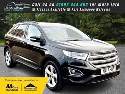 Black Used 2017 Ford Edge Zetec SUV | £11,790 (Good price)