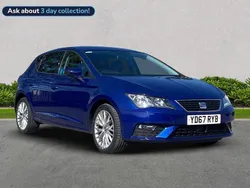 Blue Used 2017 Seat Leon SE Dynamic Hatchback | £9,887 (Fair price)
