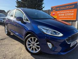Blue Used 2017 Ford Fiesta Titanium Hatchback | £6,390 (Fair price)