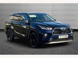 Blue Used 2023 Toyota Highlander Premium SUV | £44,150 (A bit pricey)