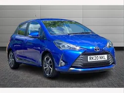 Blue Used 2020 Toyota Yaris Hatchback | £11,950 (Fair price)