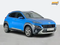 Blue Used 2022 Hyundai Kona Premium SUV | £16,495 (Fair price)