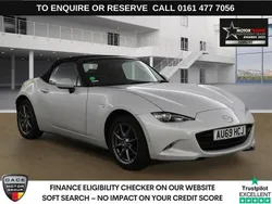 Silver Used 2019 Mazda MX5 Cabriolet | £15,440 (Fair price)