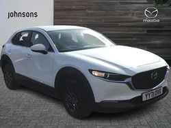 White Used 2021 Mazda CX-30 SUV | £14,990 (Fair price)