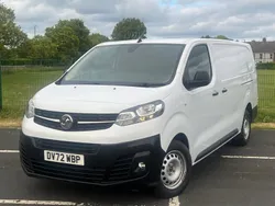 White Used 2022 Vauxhall Vivaro Van | £13,999 (Fair price)