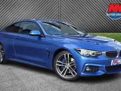 Blue Used 2018 BMW 420 M Sport Coupe | £15,999 (Fair price)