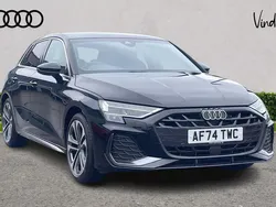 Black Used 2024 Audi A3 S-Line Hatchback | £27,900 (Expensive)
