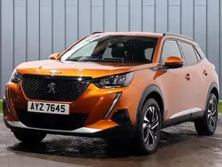 Orange Used 2021 Peugeot 2008 Allure Premium SUV | £15,389 (Fair price)