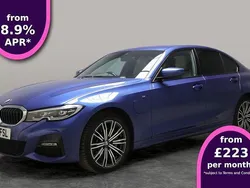 Blue Used 2020 BMW 330e M Sport Sedan | £15,893 (Fair price)