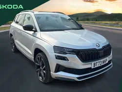 Silver Used 2023 Skoda Karoq SportLine SUV | £25,999 (Fair price)