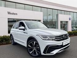 White Used 2023 VW Tiguan R-line SUV | £27,999 (Fair price)