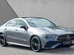 Grey Used 2024 Mercedes CLA220 AMG Line Premium Plus Sedan | £31,950 (Fair price)
