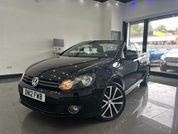 Black Used 2012 VW Golf Cabriolet GT Cabriolet | £4,295 (Good price)