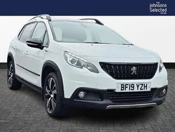 White Used 2019 Peugeot 2008 GT-line SUV | £10,495 (Good price)