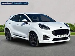 White Used 2023 Ford Puma Gen-E ST-Line Hatchback | £15,499 (Good price)