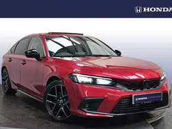 Premium crystal red Used 2023 Honda Civic Advance Hatchback | £34,465 (Expensive)