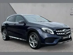 Cavansite blue metallic Used 2018 Mercedes GLA250 AMG Line Premium Plus SUV | £17,590 (A bit pricey)