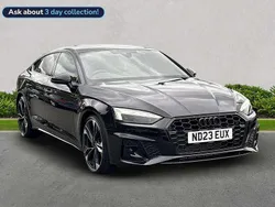 Black Used 2023 Audi A5 Sportback Black Edition Hatchback | £34,637 (Expensive)