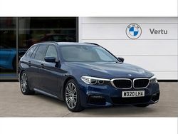 Blue Used 2020 BMW 540 M Sport Estate | £32,995 (Fair price)