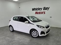 White Used 2015 Peugeot 108 Active Hatchback | £4,990 (Fair price)