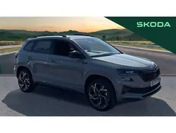 Grey New 2024 Skoda Karoq SportLine SUV | £30,990 (A bit pricey)