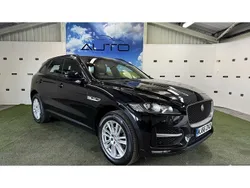 Black Used 2016 Jaguar F-Pace R-Sport SUV | £10,495 (Fair price)
