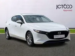 White Used 2020 Mazda 3 Hatchback | £12,893 (Super price)
