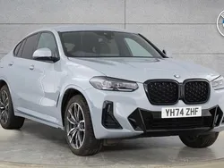 Grey Used 2024 BMW X4 M Sport SUV | £47,999 (Fair price)