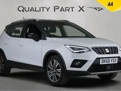 White Used 2018 Seat Arona XCELLENCE SUV | £10,650 (Fair price)