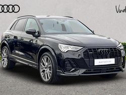 Black Used 2025 Audi Q3 S-Line SUV | £41,984