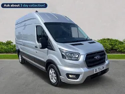 Silver Used 2023 Ford Transit Limited Van | £21,750 (Fair price)