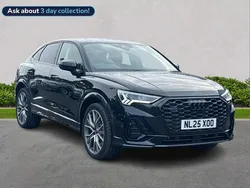 Black Used 2025 Audi Q3 S-Line SUV | £45,688