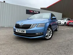 Blue Used 2017 Skoda Octavia SE L Hatchback | £5,795 (Fair price)