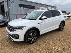White Used 2020 VW T-Cross R-line SUV | £12,490 (Fair price)